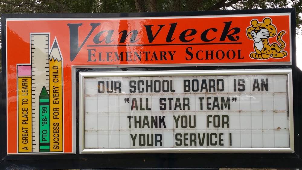 School Board Appreciation Month