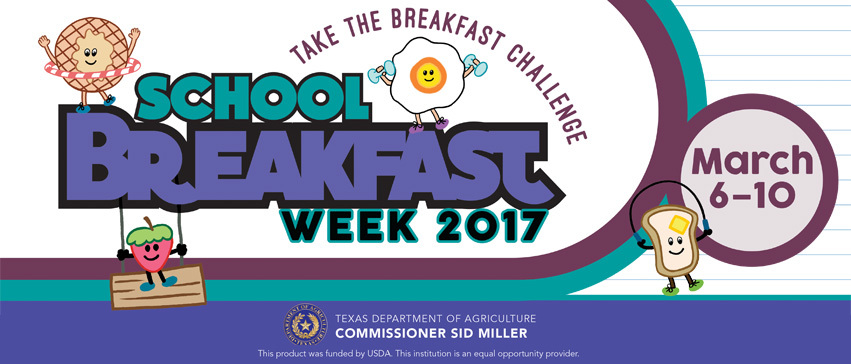 School Breakfast Week (March 6-10)